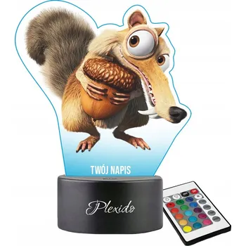 Lampička Plexido vícebarevná Noční lampa