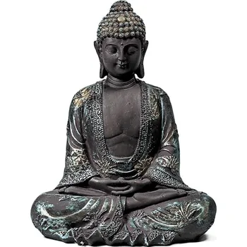Soška meditujícího Buddhy výška 22 cm, vhodná i do venkovního prostředí