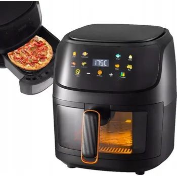 fritéza HORKOVZDUŠNÁ FRITÉZA BEZ OLEJE VELKÁ 8L SILNÁ 1350W S OKÉNKEM