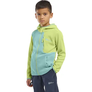 Chlapecká bunda Dětská bunda Jack Wolfskin ACTAMICRID MIDLAYER tyrkysová barva 1610671.164.176 06X, vel. 164