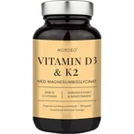 Nordbo Vitamin D3, K2 and Magnesium 90 kapslí