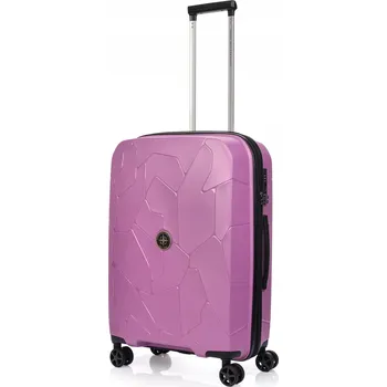 SwissBags Střední tvrdý kufr z polypropylenu Lava 80 l