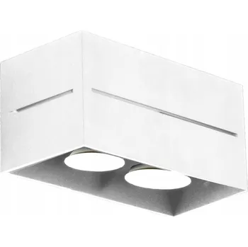 Stropní obdélníkový reflektor Lampex bílý