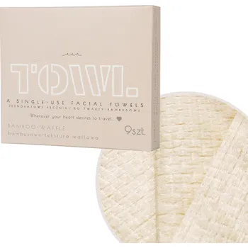 Utěrka NA JEDNO POUŽITÍ utěrky na obličej 9 ks - Cestovní bambusové utěrky