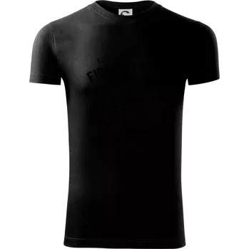 Pánské tričko Fire Fighters Truck - Viper FIT - Pánské zůžené tričko - S ( Černá )