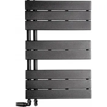 Radiátor Koupelnový radiátor vodní Luxrad 375 W 500 x 745 mm černý