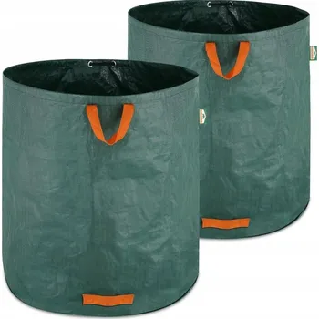 2x ZAHRADNÍ SAK NA LISTÍ A TRÁVU S UCHYTY