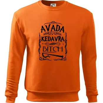 Pánská mikina Harry - Avada Kedavra - Mikina Essential pánská - XL ( Oranžová )