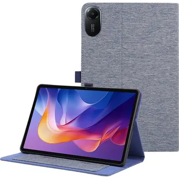 Pouzdro na tablet VSECHNONAMOBIL 117236 FABRIC Zaklápěcí kryt pro Xiaomi Redmi Pad 2 modrý