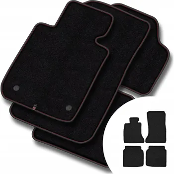 autokoberec Velurové autokoberce Motos 4 ks