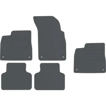 autokoberec Kobercové rohožky Edecor velurové 5 ks