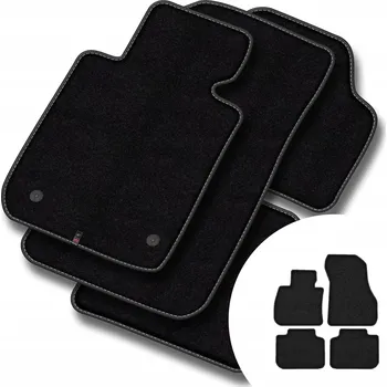 autokoberec Velurové autokoberce Motos 4 ks