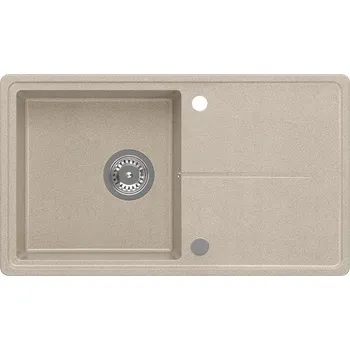 Granitový dřez Jednokomorový granitový dřez Quadron Tony béžový