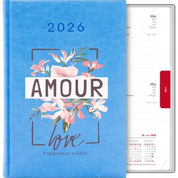 Kalendář Knižkový kalendář pro učitele 2026 A5 modrý