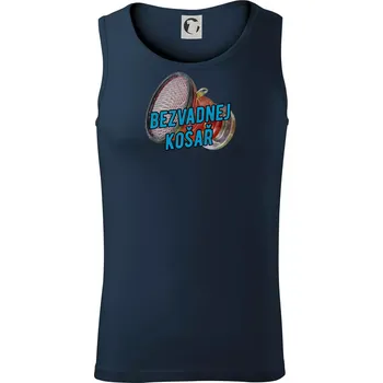 Bezvadnej košař - Tílko pánské Core - XL ( Námořní modrá (velmi tmavá - téměř černá) )