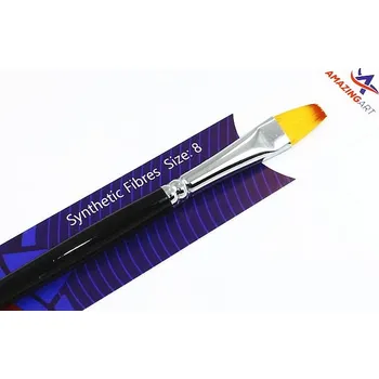 Umělecký štětec AMAZING ART - SYNTETICKÝ PLOCHÝ ŠTĚTEC VELIKOST 8