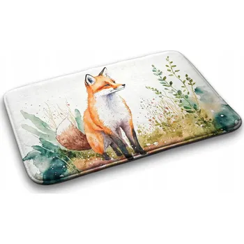 Koupelnová předložka Koupelnová předložka měkká Koberec Liška na louce