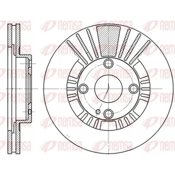 Brzdový kotouč Brzdový kotouč Remsa 6812.10