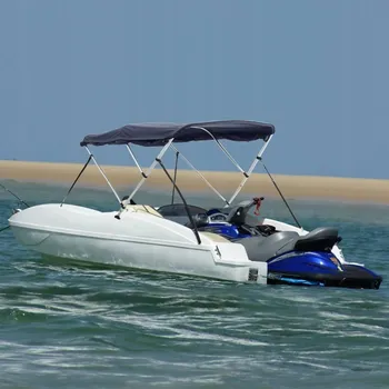 Plachta na motorové vozidlo BIMINI S MOSKYTIÉROU, 4 TYČE, 243X(185-198)X137 CM