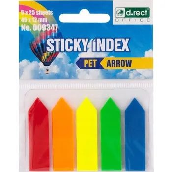 Vrták Plastové indexové záložky D.rect A5 1 ks