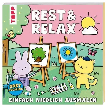 Encyklopedie Cosy Coloring - Rest & Relax - Jayne, Sam