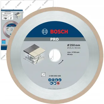 Řezný kotouč Bosch Diamantový řezný kotouč Best for Ceramic 250 mm 2608602638