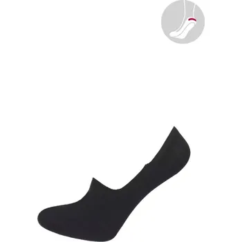 Pánské ponožky Milena ponožky nízké 0583 - šedá, 42-44 (Bambusové neviditelné ponožky Milena)