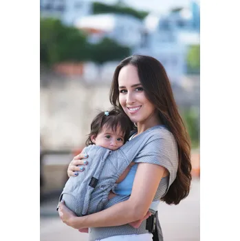 Neko slings Neko Half Buckle Baby - Grey Diamond