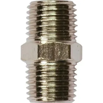 Příslušenství ke kompresoru Šroubení – vnější závit 1/4 palce (M) - vnější závit 1/4 palce (M) Stanley