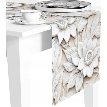 ubrus BĚHOUN NA STŮL dekorativní 40x200 cm Hladký matný Polský výrobek