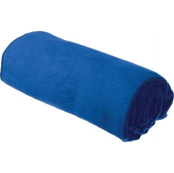 RYCHLESCHNOUCÍ SPORTOVNÍ OSUŠKA Z MIKROVLÁKNA NA PLÁŽ – MODRÁ, SAVÁ A MĚKKÁ