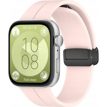 Pouzdro na mobilní telefon Řemínek Bizon pro Huawei 24mm, růžový