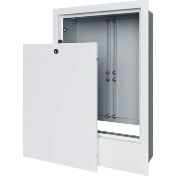 Skříňka pod omítku pro rozdělovač 2 - 4 okruhy bílá pro podlahové topení