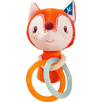 Chrastítko s kroužky Lilliputiens Lištička Alice