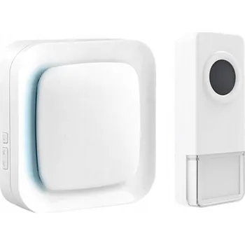 Domovní zvonek Bezdrátový zvonek GETI s dosahem 300 m a hlasitostí 4 dB