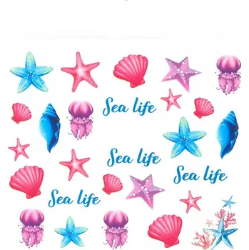 Vodolepka na nehty SAMOLEPKY BN1820 moderní