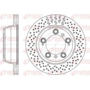 Brzdový kotouč Brzdový kotouč Remsa 6941.10