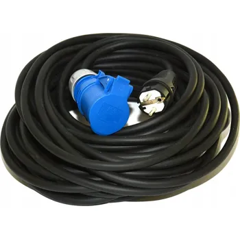 Napájecí kabel Prodlužovací kabel pro karavan H05VV-F 3x2,5 CAMPING 10m CEE