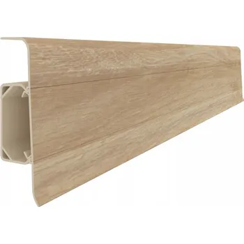 soklová lišta PVC lišta 0 x 66, délka 250 cm, buk