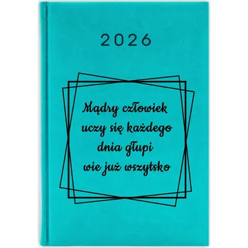 Kalendář Knižkový kalendář pro učitele 2026 A5 modrý