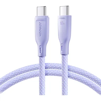 JOYROOM 118233 JOYROOM MULTI-COLOR S-A34 Kabel USB-C 60W fialový