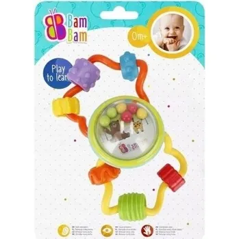 Hračka pro kojence PŘEKVAPENÍ PRO HRAČKA CHRAŠTIČKA POSOUVÁK BAM BAM DÁREK HRAČKY