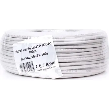 umělá květina KROUCENÁ DVOJLINKA GETFORT CAT.5E U/UTP CCA 100m