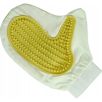 Kartáč pro zvířata GUMOVÁ RUKAVICE NA SRST PRO PSY A KOČKY - KARTÁČ NA ČESÁNÍ A MASÁŽ OLDMAN