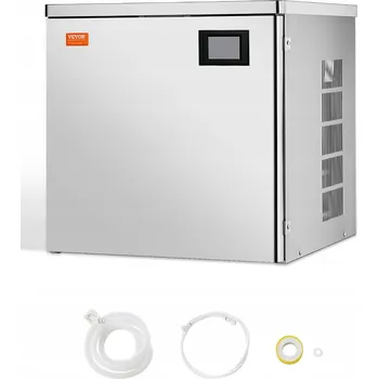 Výrobník ledu Výrobník ledu Vevor LB440TA stříbrný 0 W