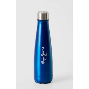 Láhev Pepe Jeans Pánská lahev BLUE BOTTLE AW24 Barva: modrá, Velikost: UNI