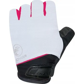 Cyklistické rukavice Cyklistické rukavice Chiba S bílé