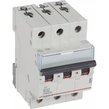 Jistič Jistič 32A charakteristiky B, typ S193 TX3 S313 LEGRAND
