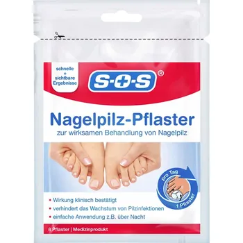 Náplast SOS Náplasti na plíseň nehtů, 8 ks
