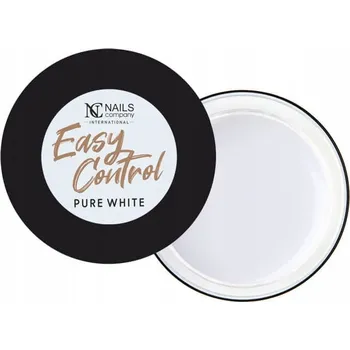 Lak na nehty Easy Control Pure White samovyrovnávací gel na nehty Nails Company 50g
